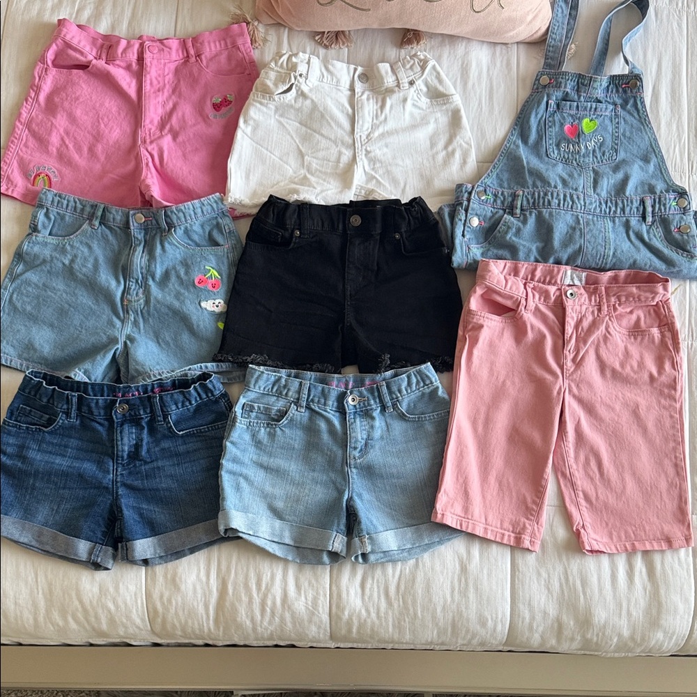 Girls Size 10- Casual Denim Shorts - Children’s Place & Cat and Jack